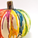 Crafts: DIY Fall Halloween Melted Crayon Pumpkin